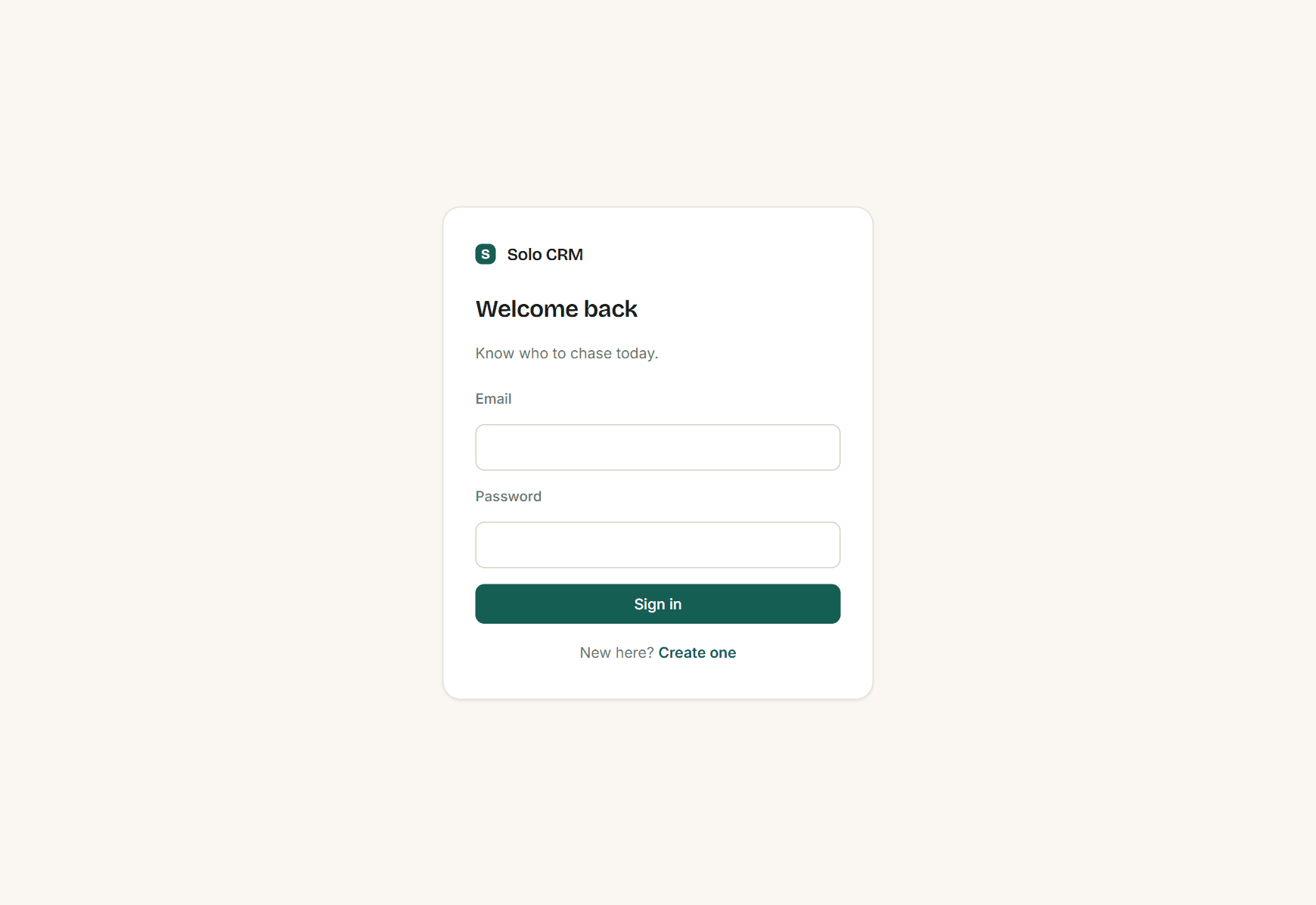 Solo CRM — built by Digipahad